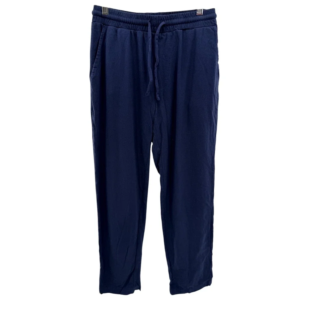 Jacquemus x Air France La Premiere Le Pyjama Navy Blue Cotton Set Womens M